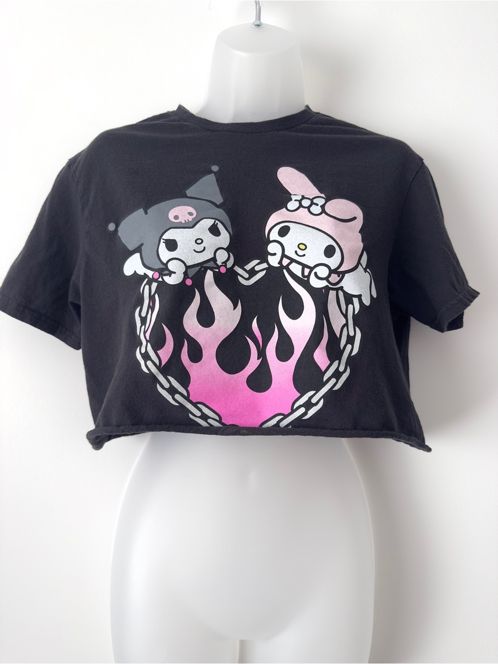 my melody kuromi sanrio crop top